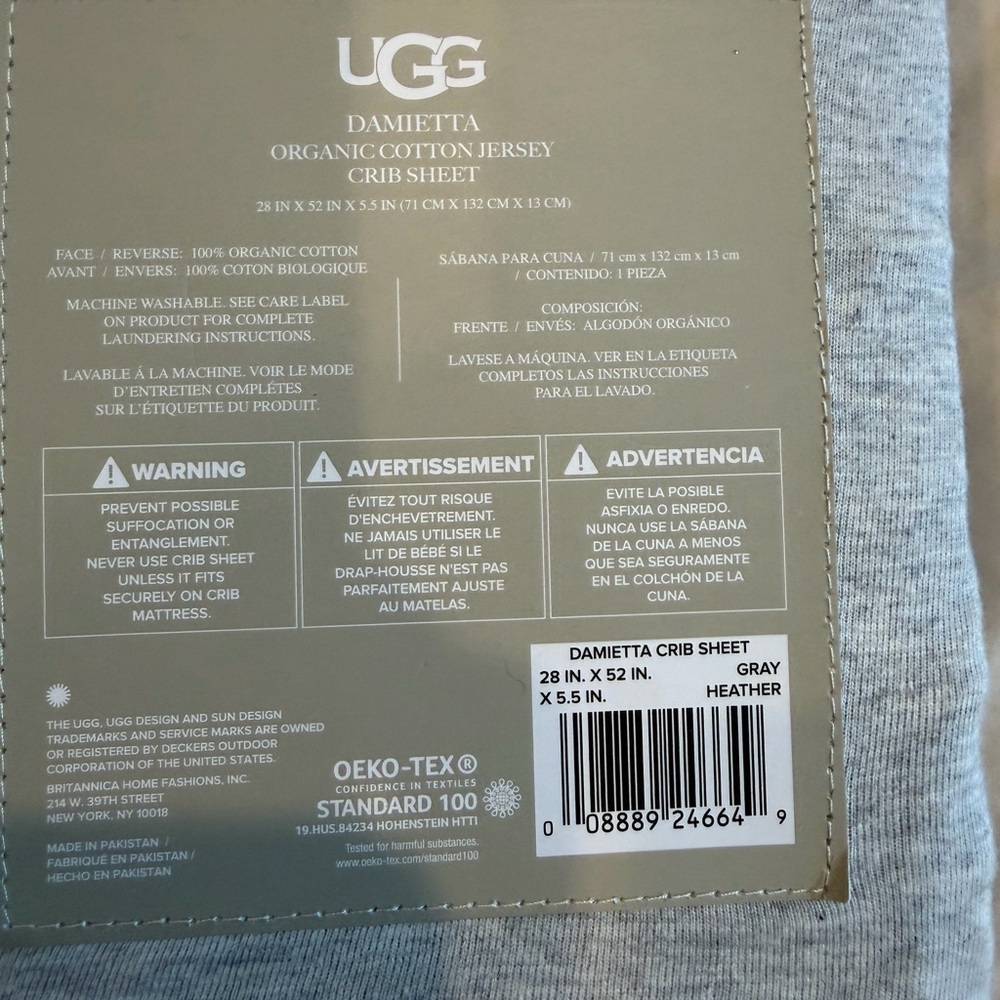 Crib sheets - Picture 3 of 3